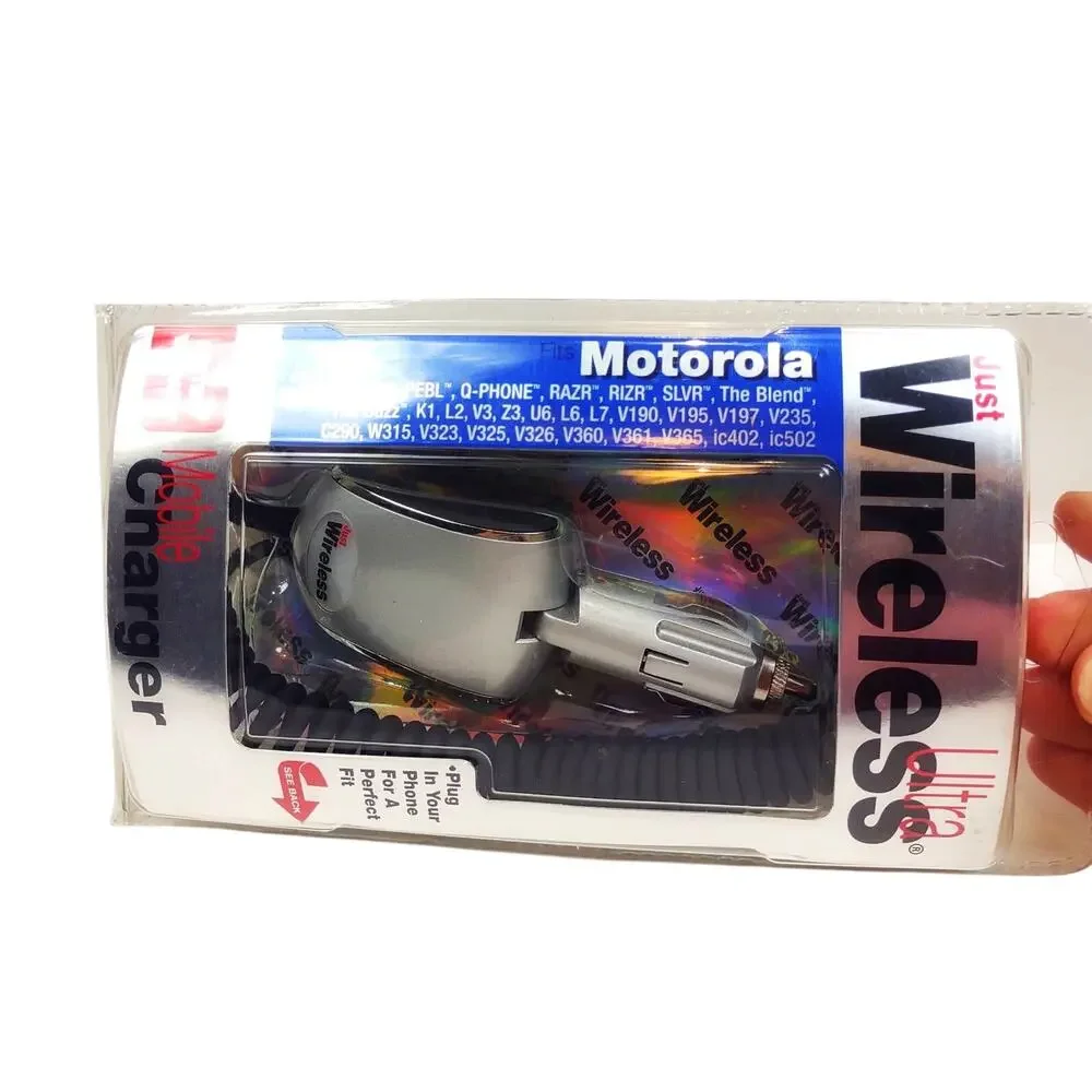 Just Wireless Motorola Swivel Vehicle Charger 03211 Mobile Phone Sealed